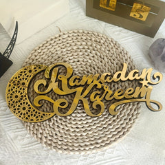 Ramadan Kareem desk decor showpiece