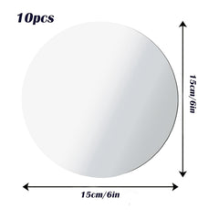 Self-Adhesive Mirror Decals