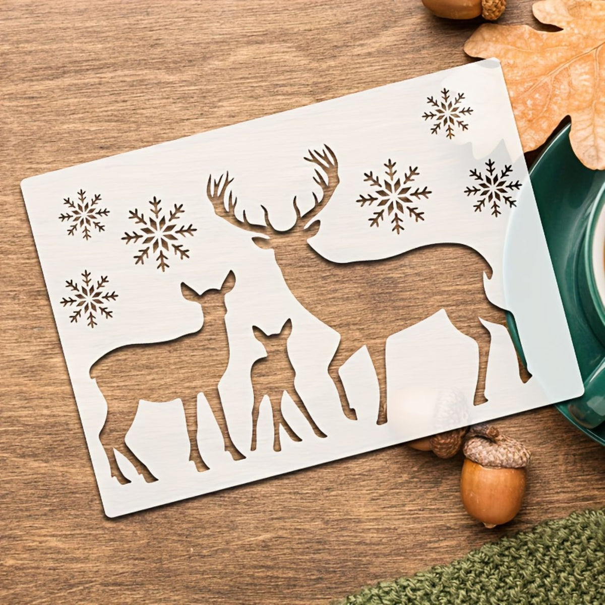 Moose stencil for painting