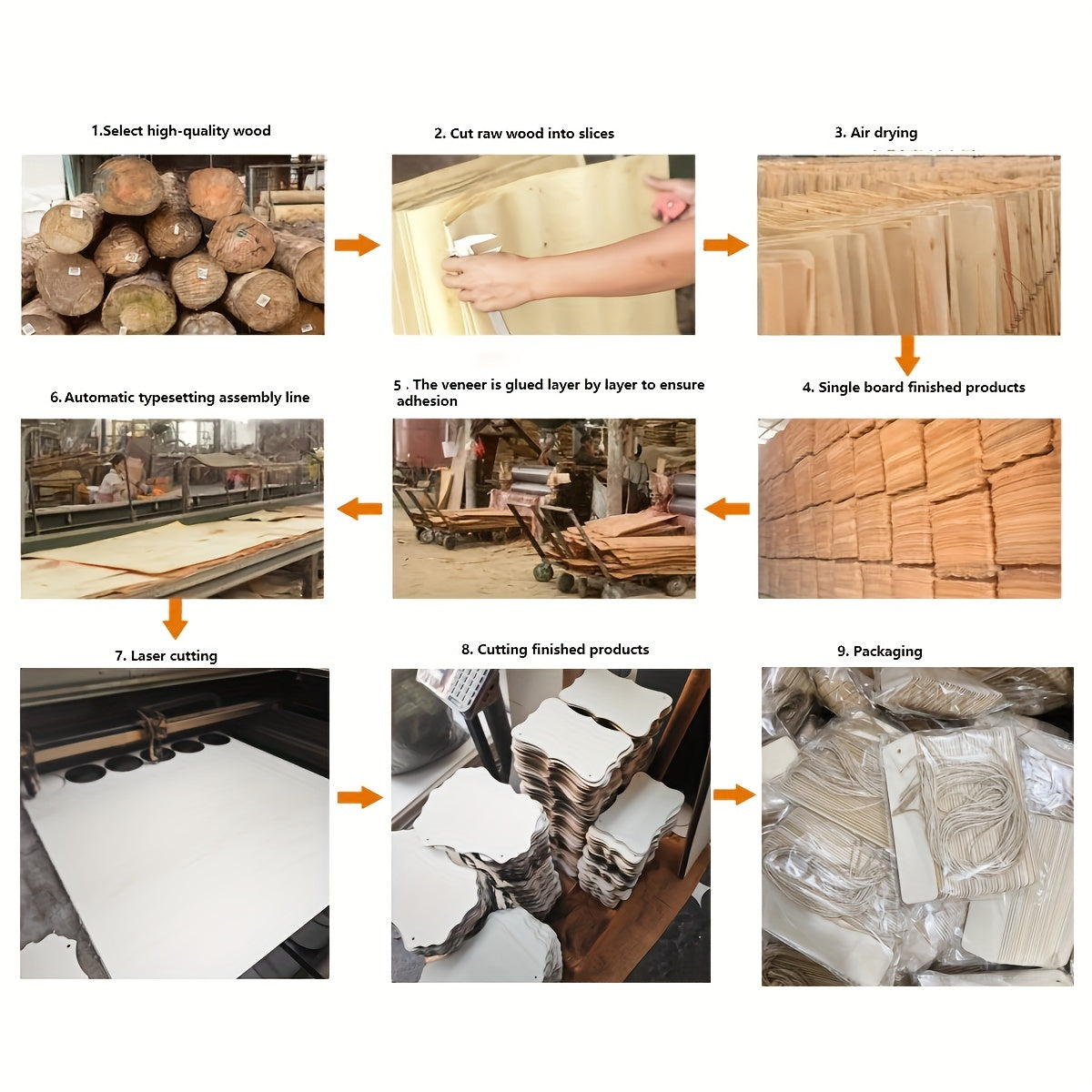 Wooden Holiday Hanging Tags