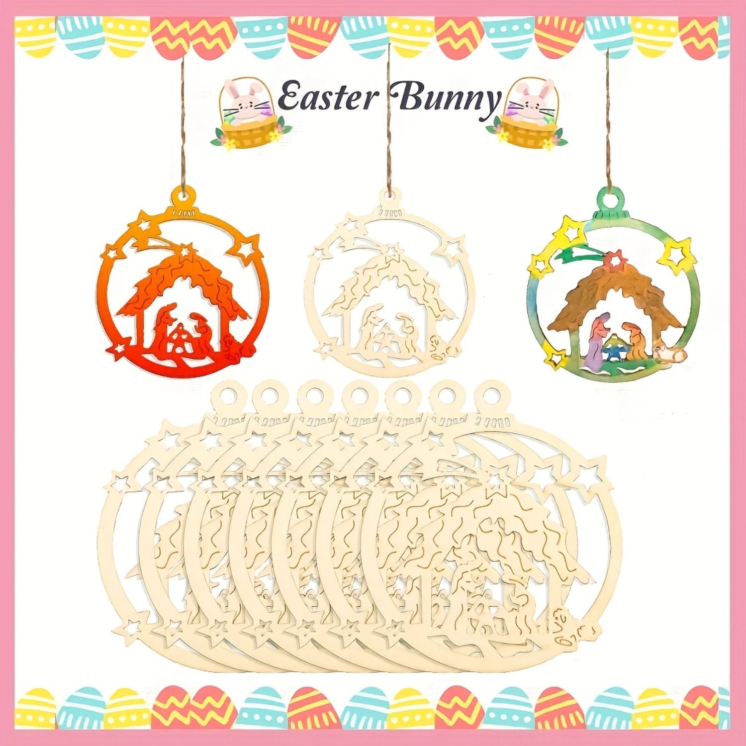 handmade wooden ornaments