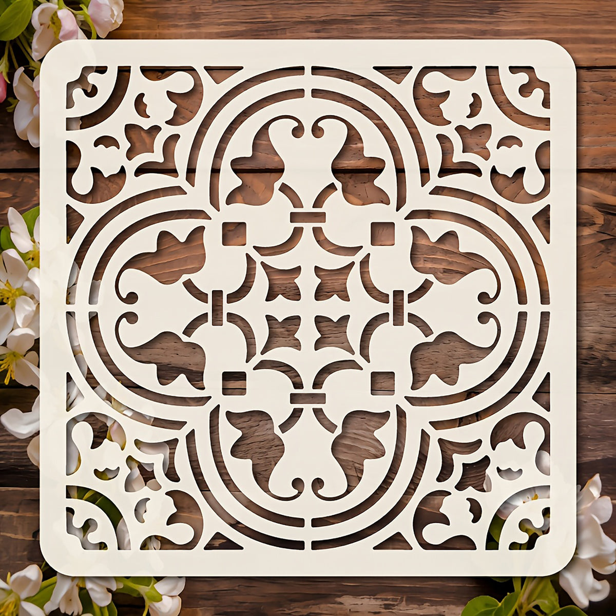 mandala painting stencil for diwali rangoli decoration