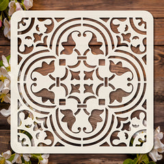 mandala painting stencil for diwali rangoli decoration