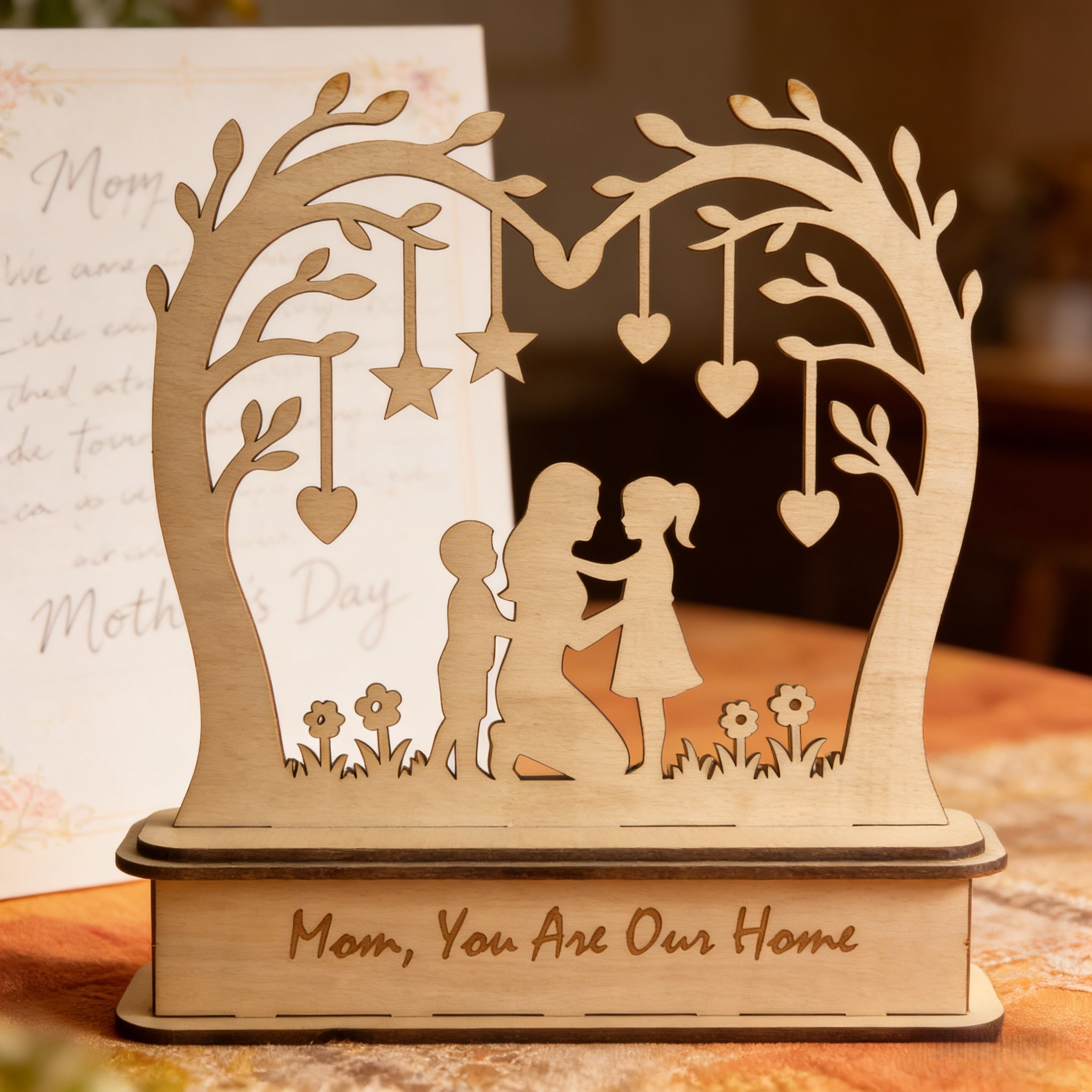 mothers day wooden decor
