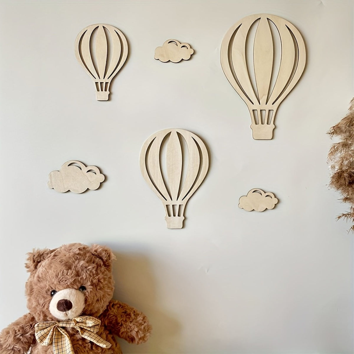 hot air balloon wall decor kids room