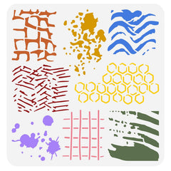 honeycomb stencil