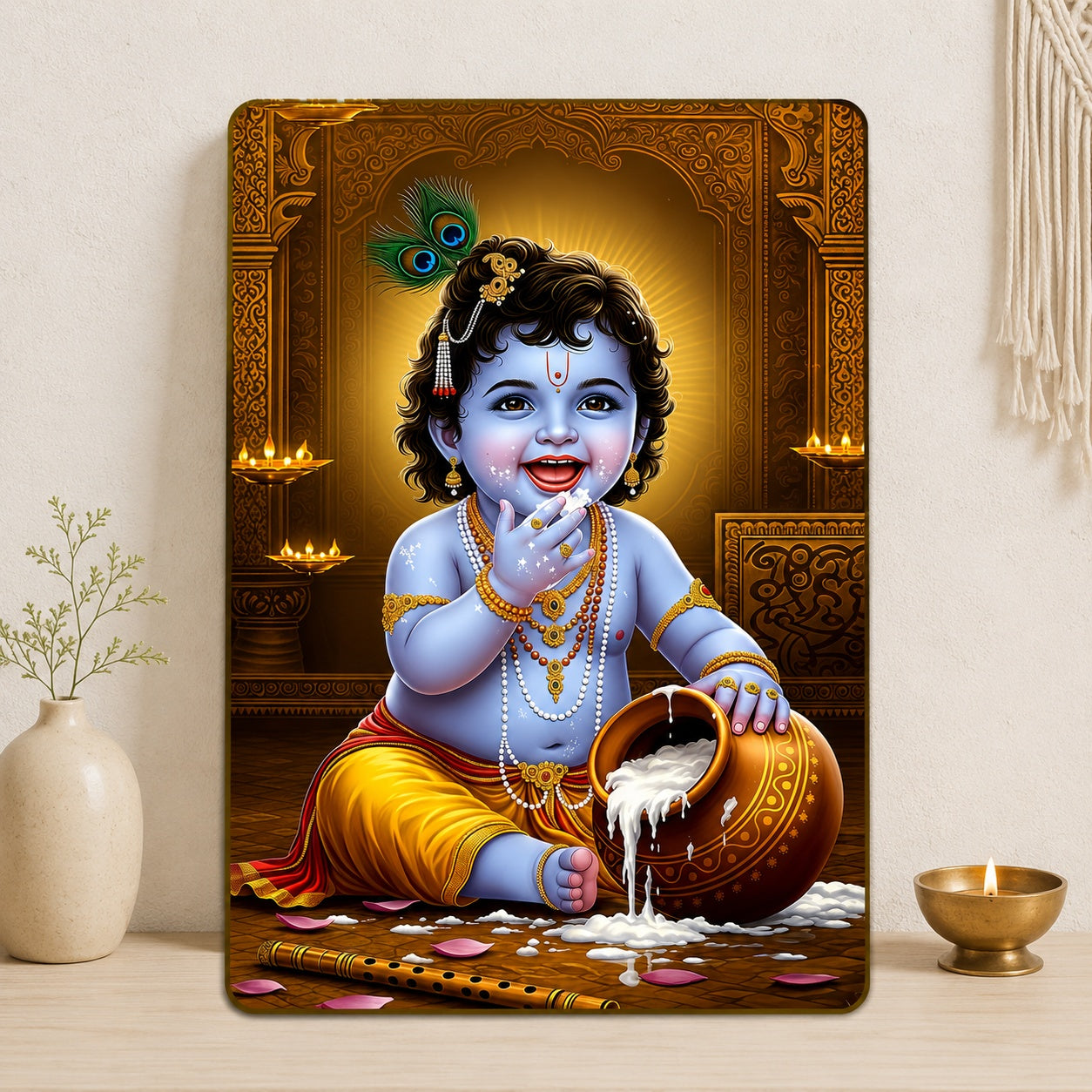 bal krishna wall art for home
