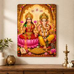lakshmi ganesh wall decor for home