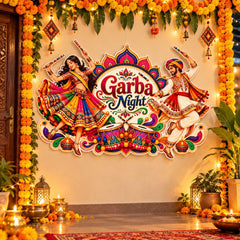 Garba night wall hanging decoration