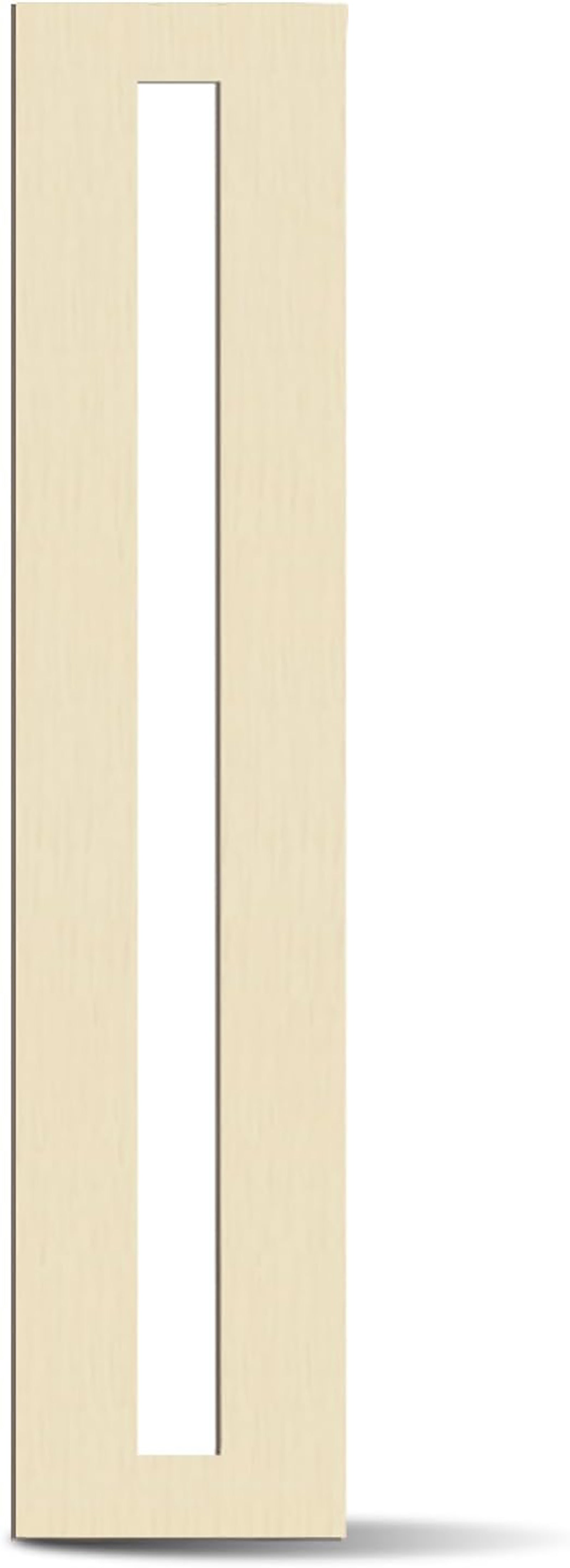 wooden letter i mdf cutout diy paintable alphabet i craft base