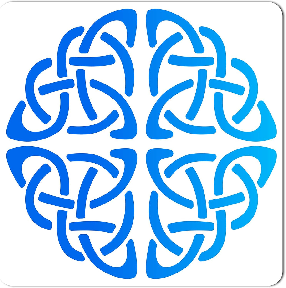 celtic triquetra stencil for painting