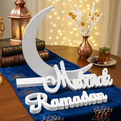 ramadan mubarak tabletop decor
