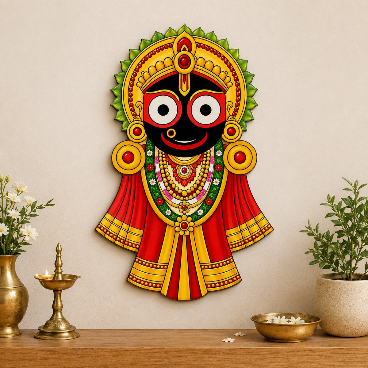Lord Jagannath wall decor for home