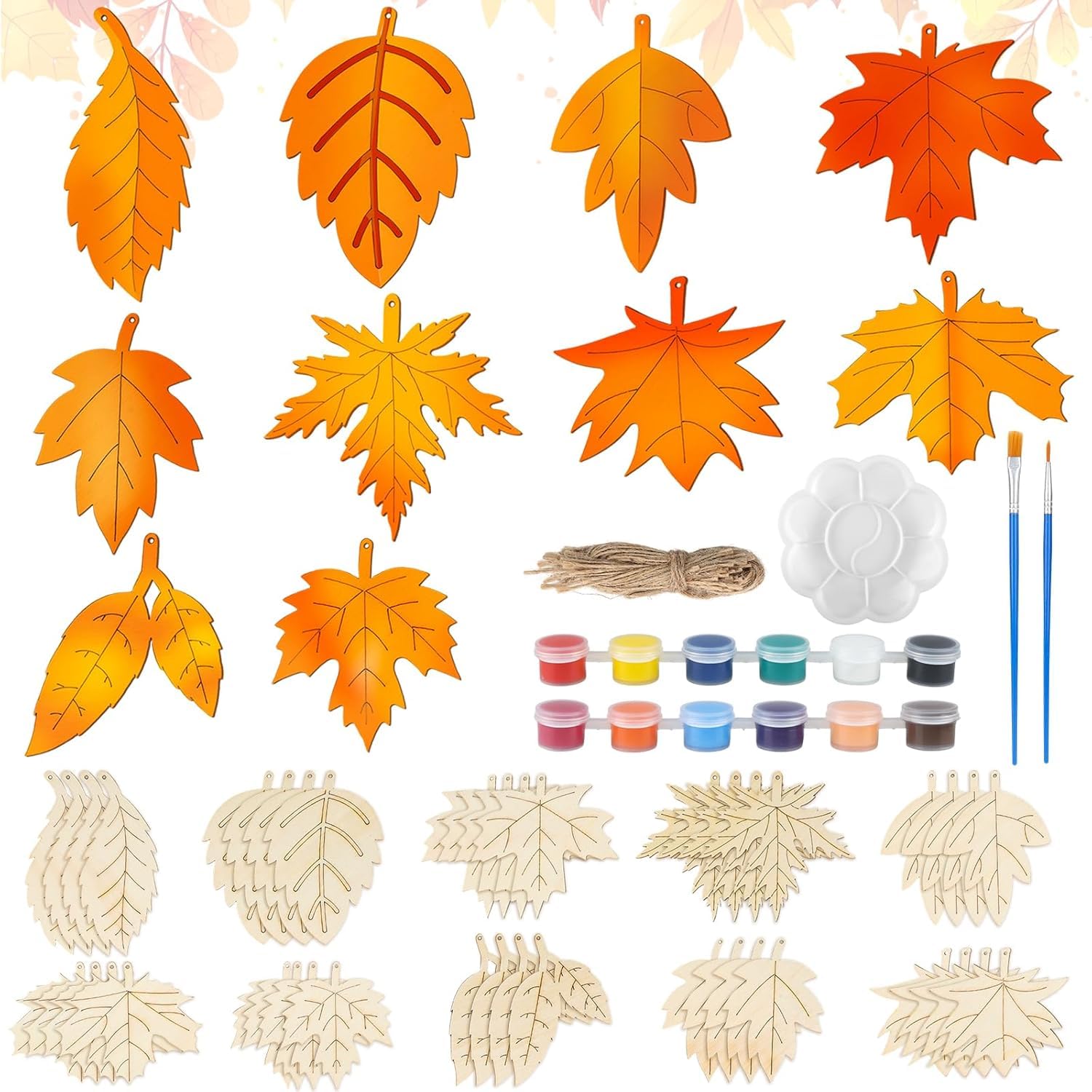 maple leaf wood cutouts