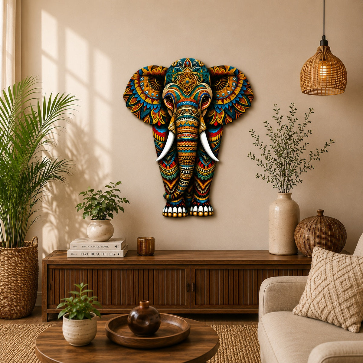 elephant wall decor for home