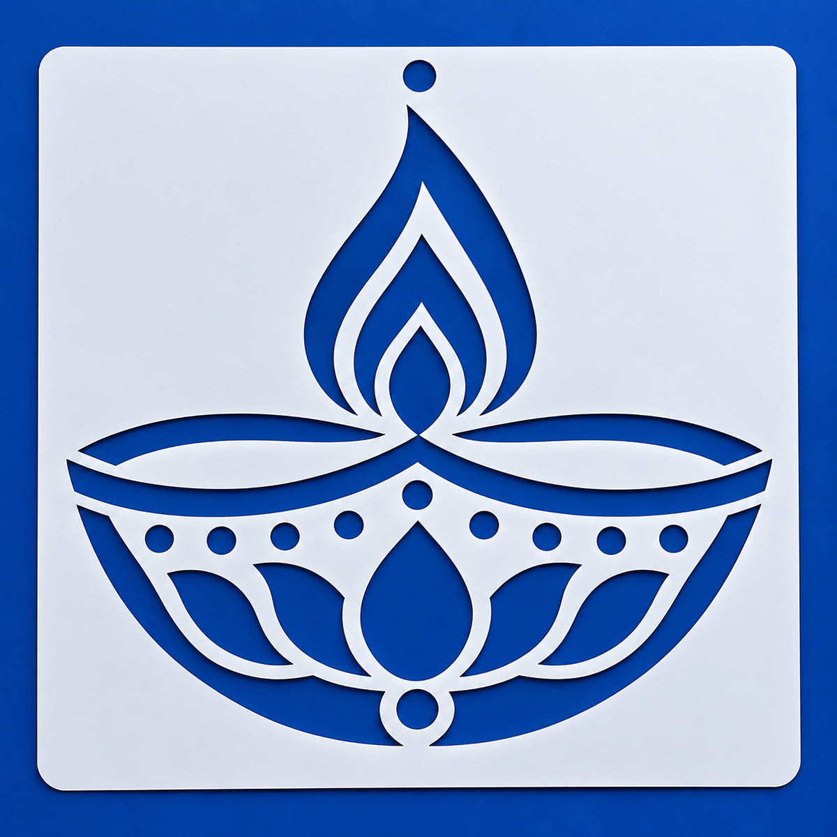 diwali diya stencil for painting diy art and craft