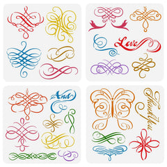 calligraphy stencil