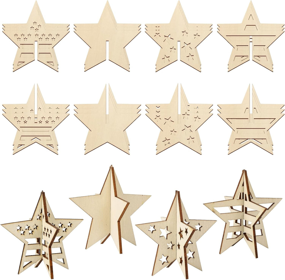 diy wooden star base
