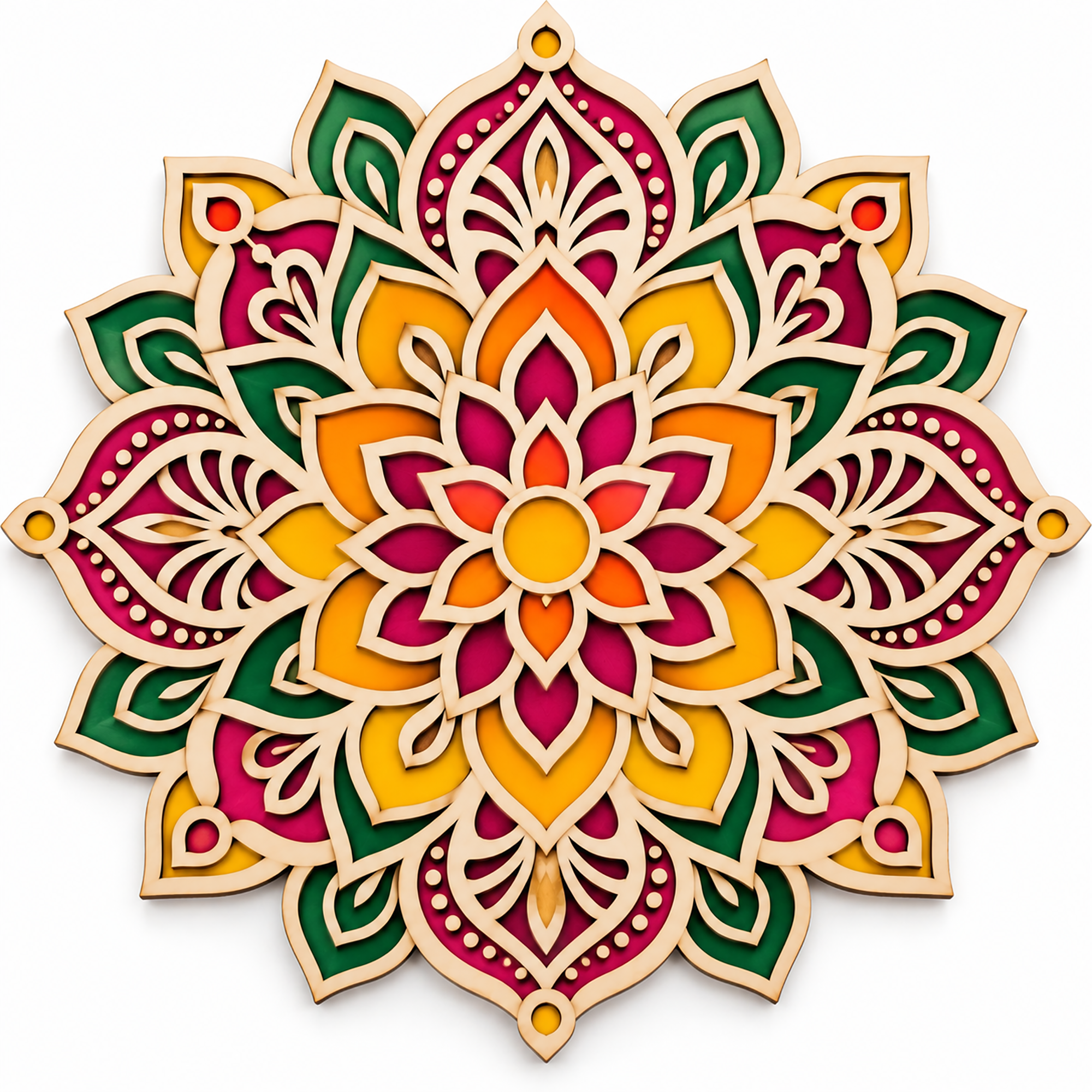wooden rangoli base for painting
