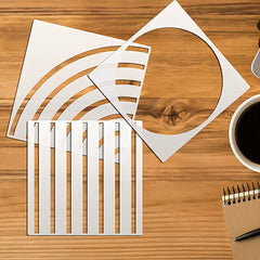 wall pattern stencils for painting and decoration