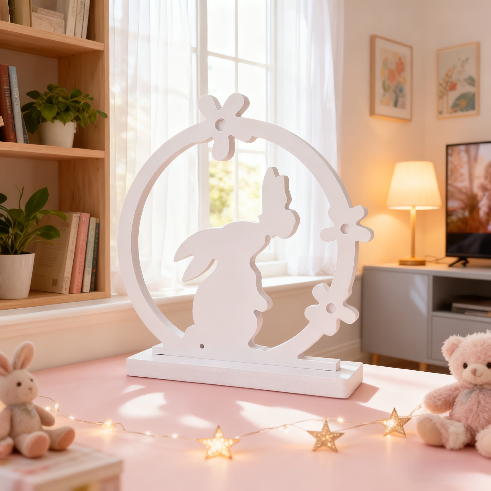 easter party table centerpiece