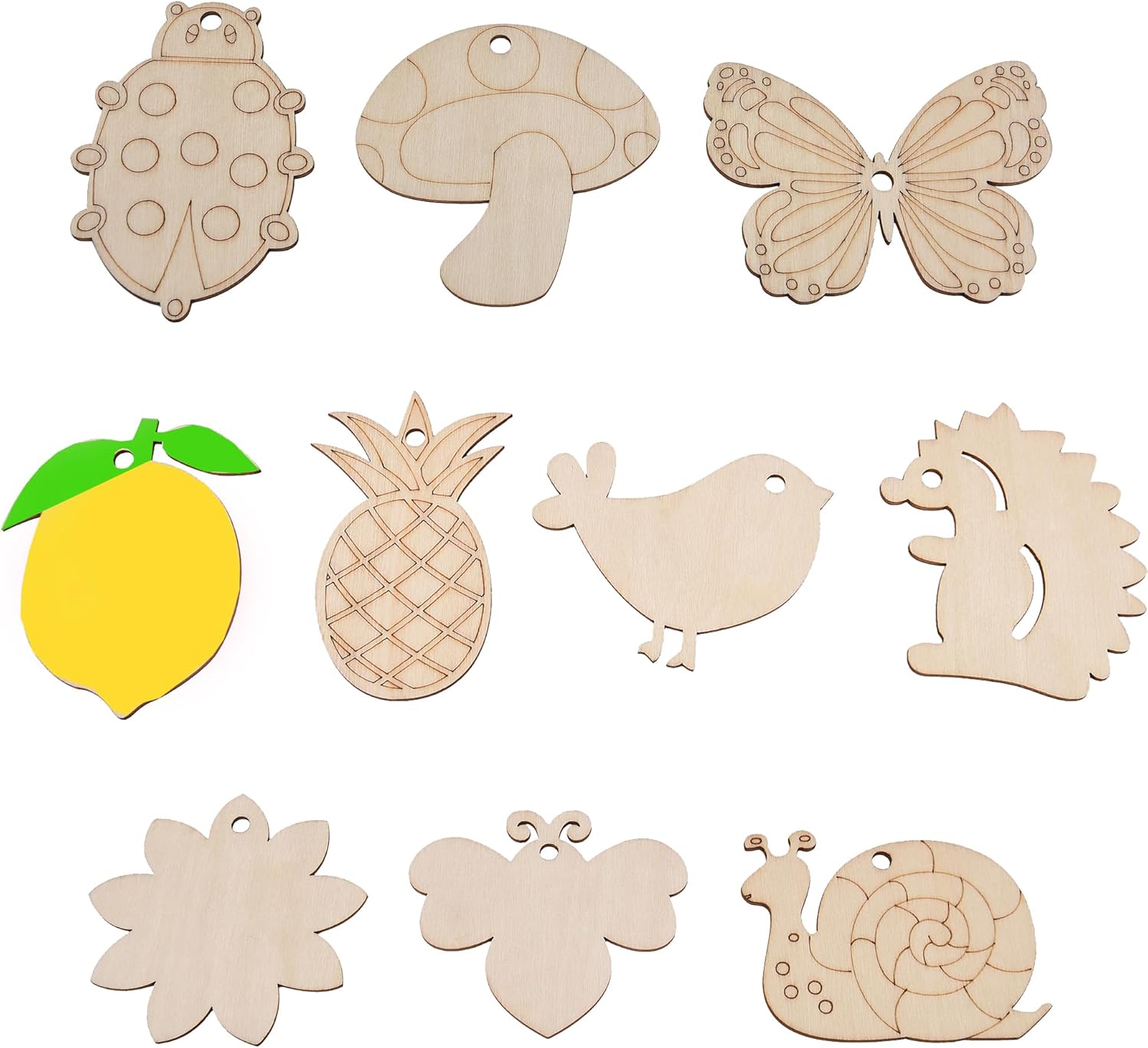 pastoral wooden cutouts
