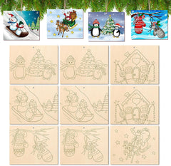 diy christmas wood craft base