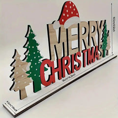christmas wooden sign