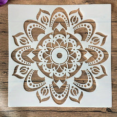 mandala painting stencil for diy art and craft projects