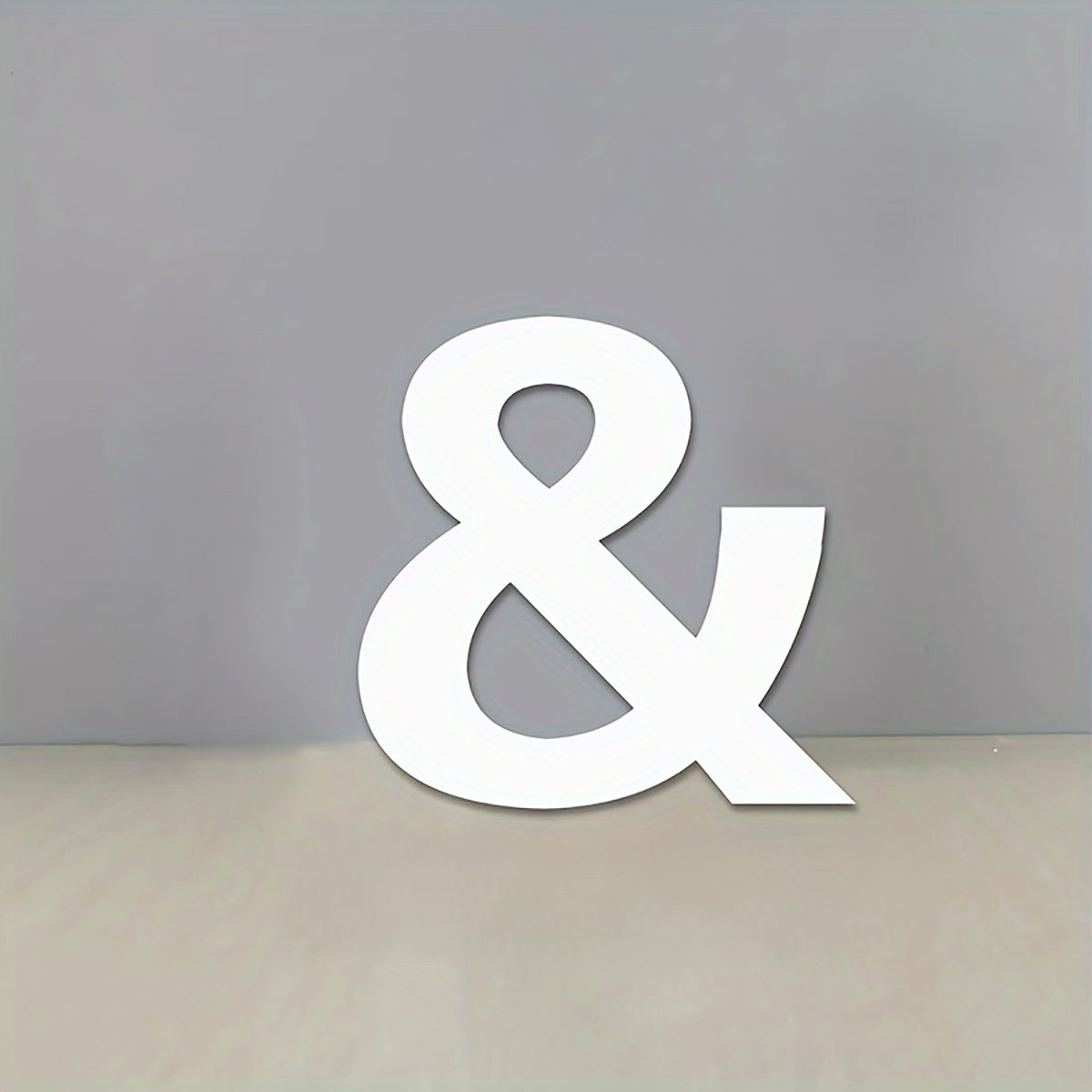 Standing Letter PVC Block for DIY Art & Craft Projects,  Pack of 1, Alphabet & Symbol Display Base – Cliths