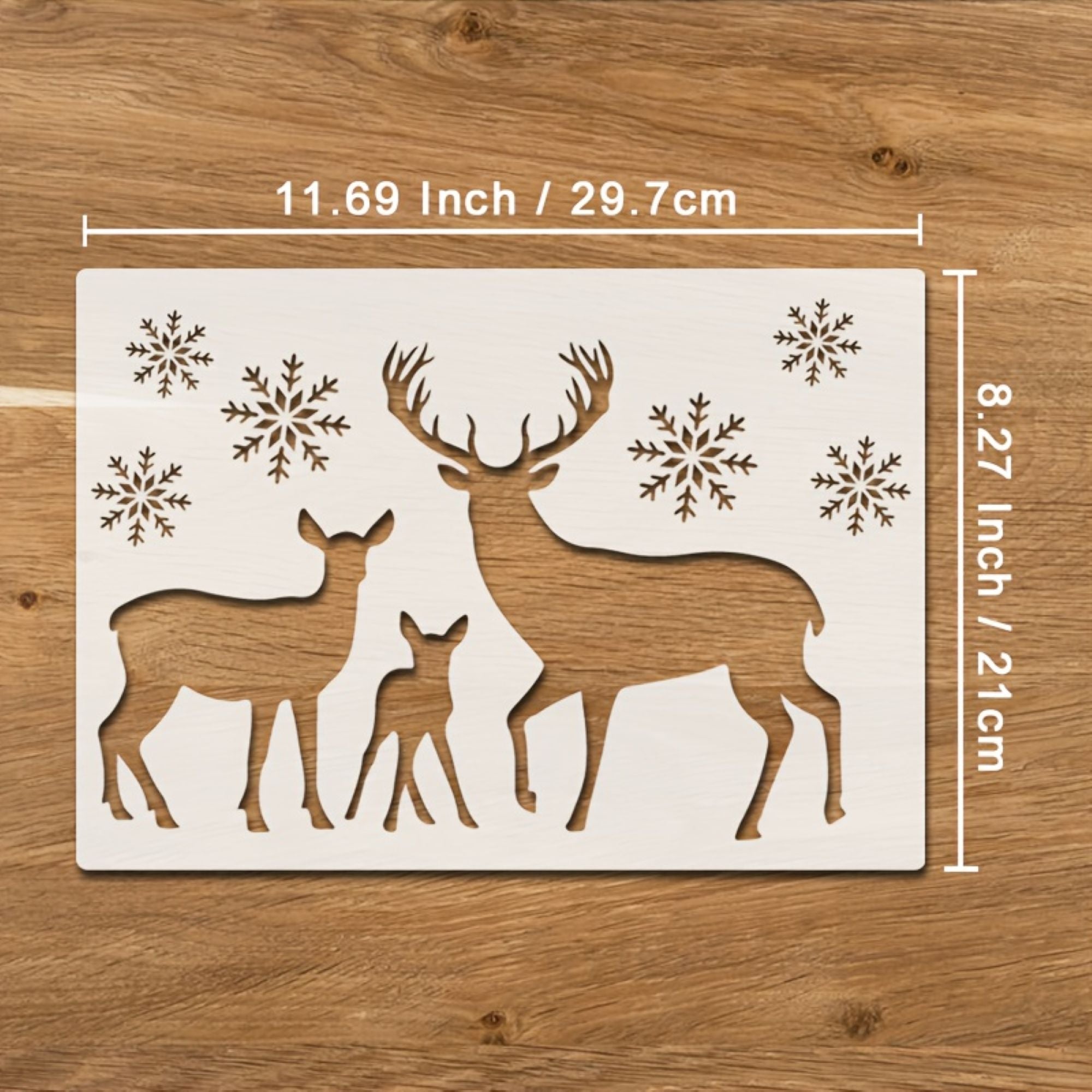 Reusable craft stencils