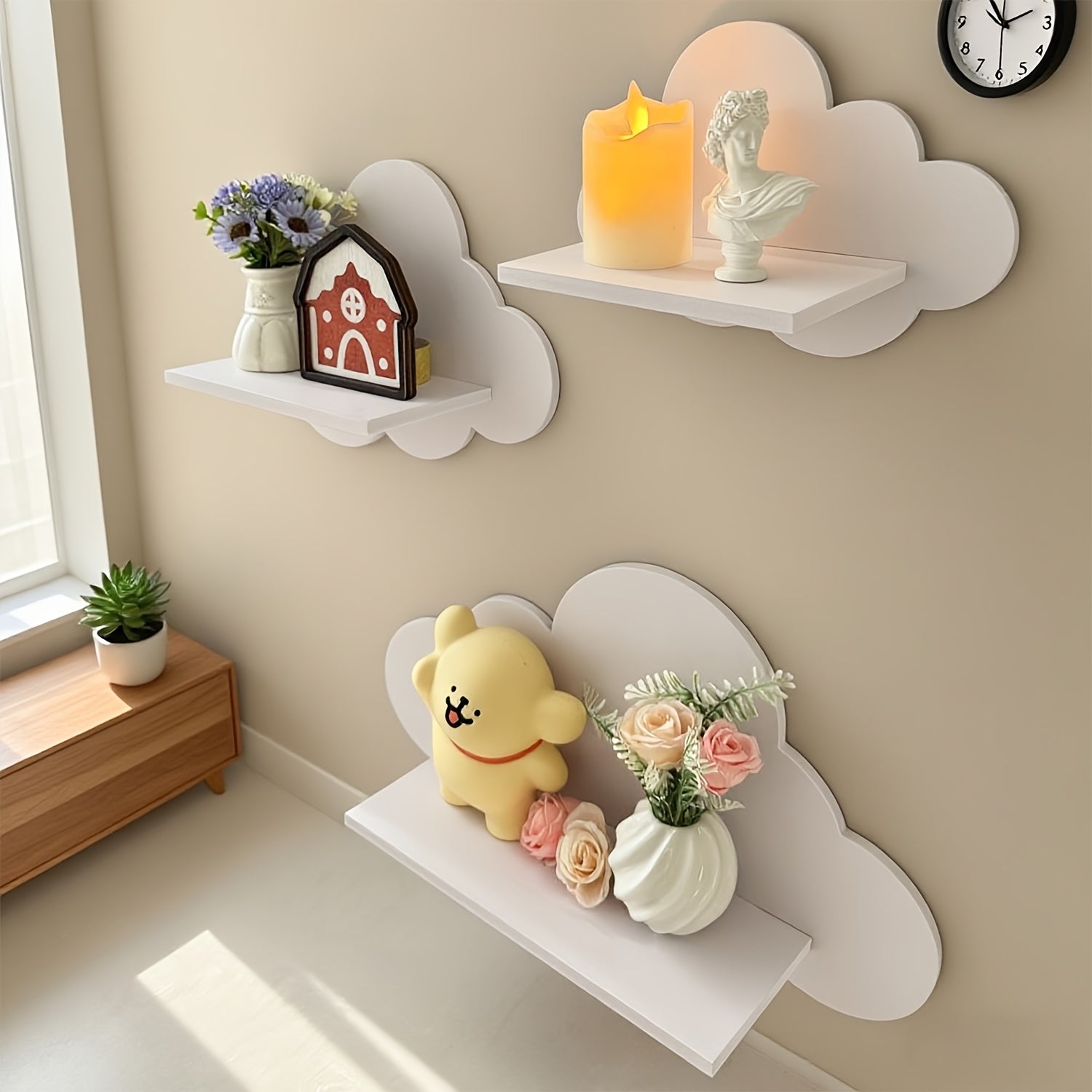 nursery cloud shelf
