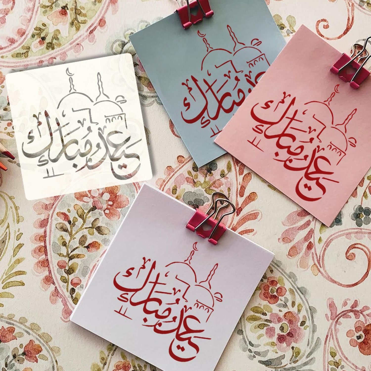 muslim wall art stencil for eid decoration