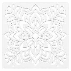 reusable rangoli stencil for floor