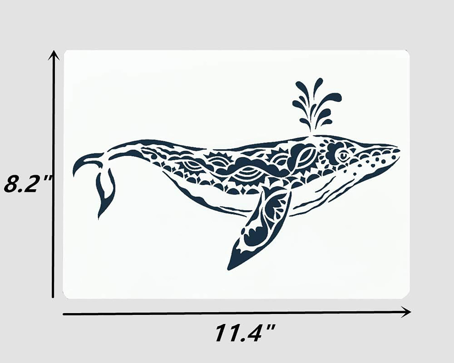 wildlife painting stencil