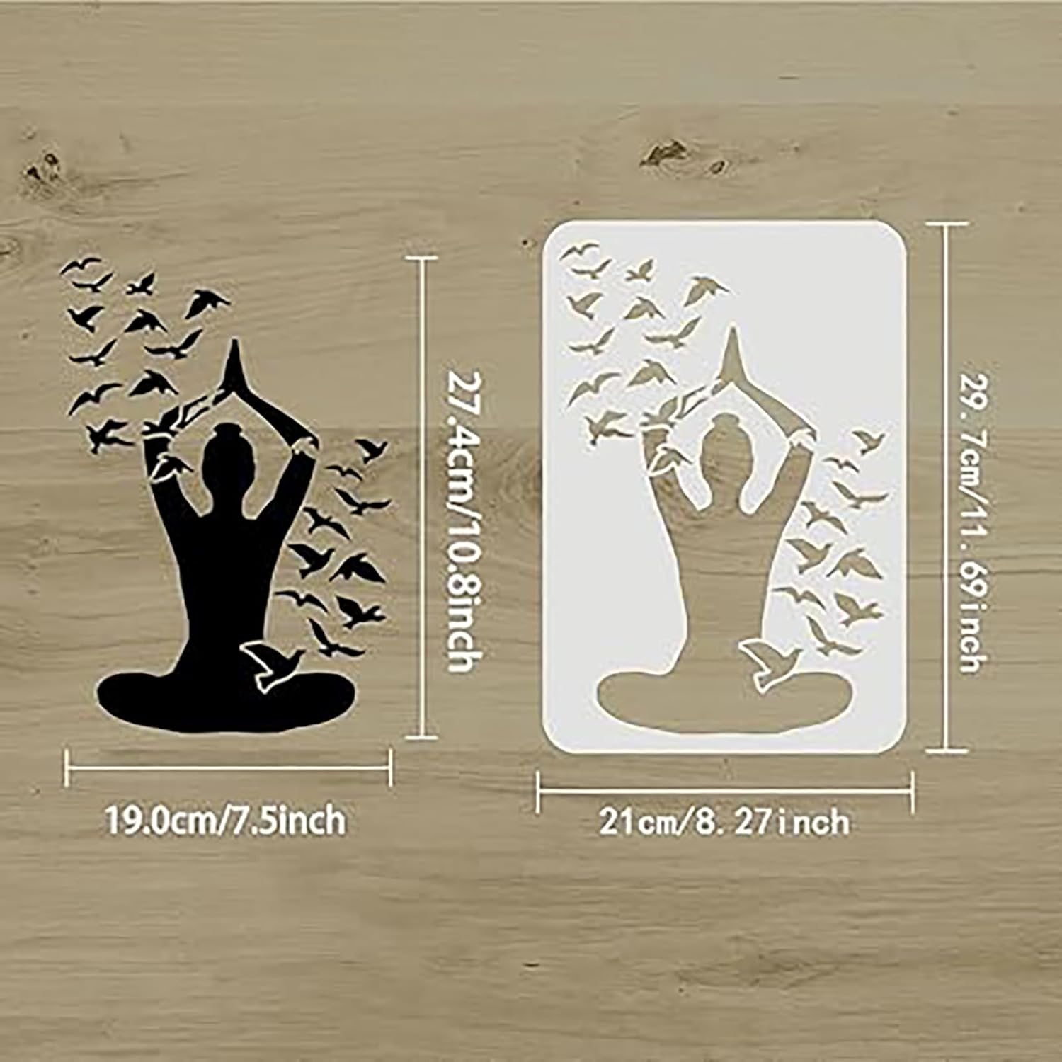 meditation stencil