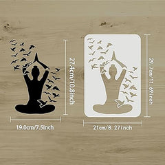 meditation stencil