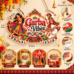 Navratri Garba wall art for home