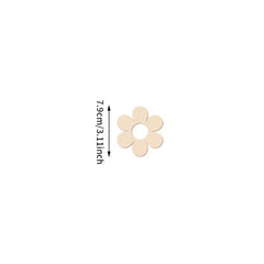 floral wooden wall hanging decoration set