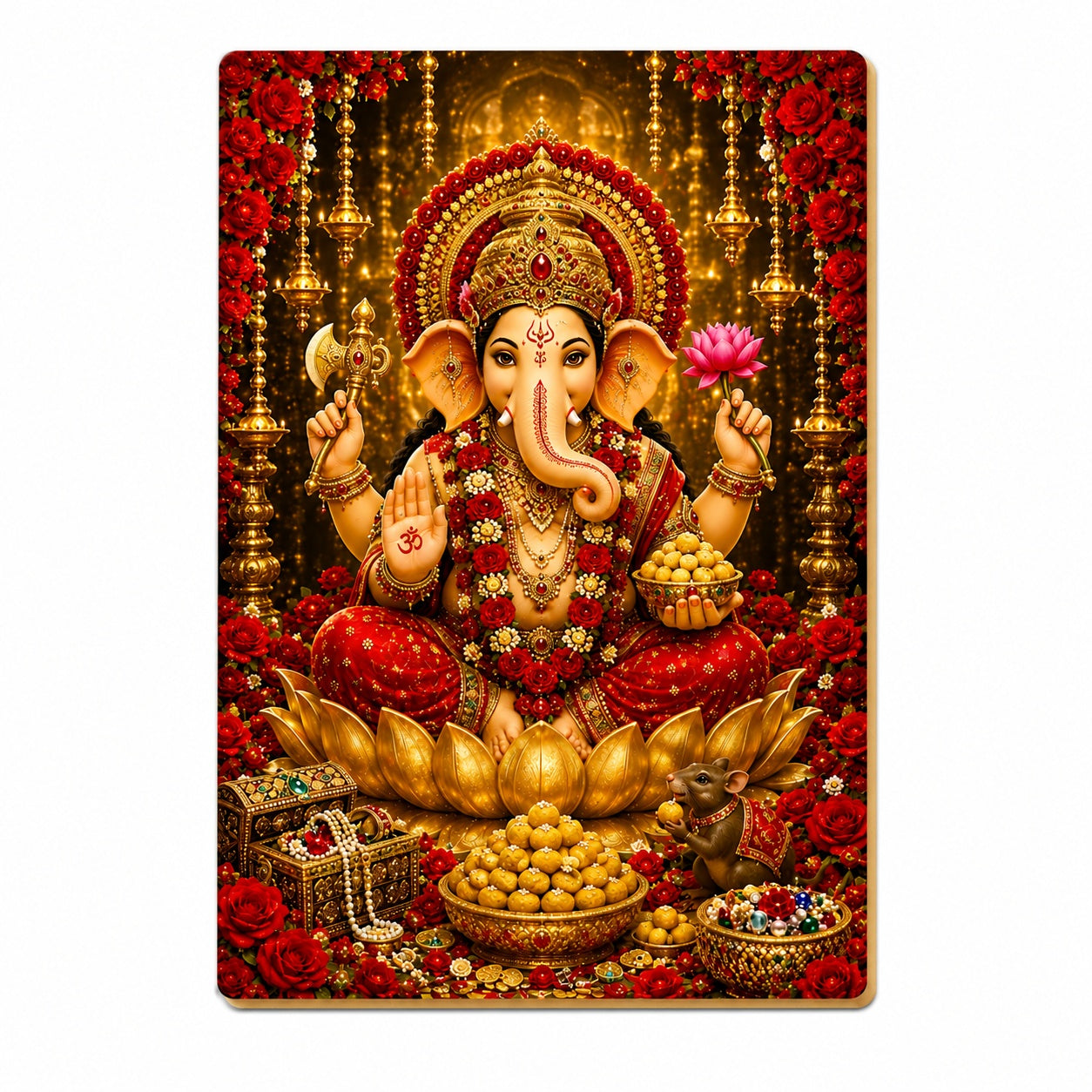 Ganesha wall painting for living room