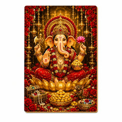 Ganesha wall painting for living room