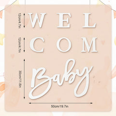 baby birthday wall decor