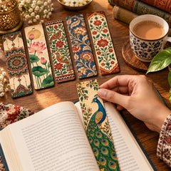 Mandala design bookmarks for reading
