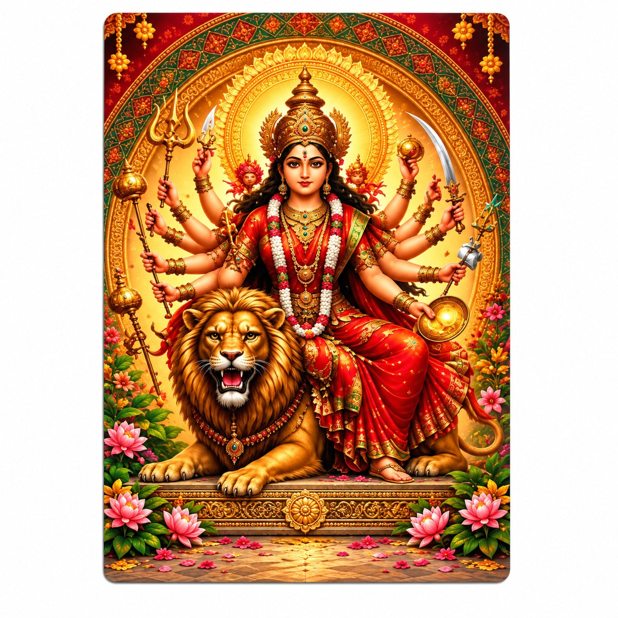 divine goddess theme wall decor
