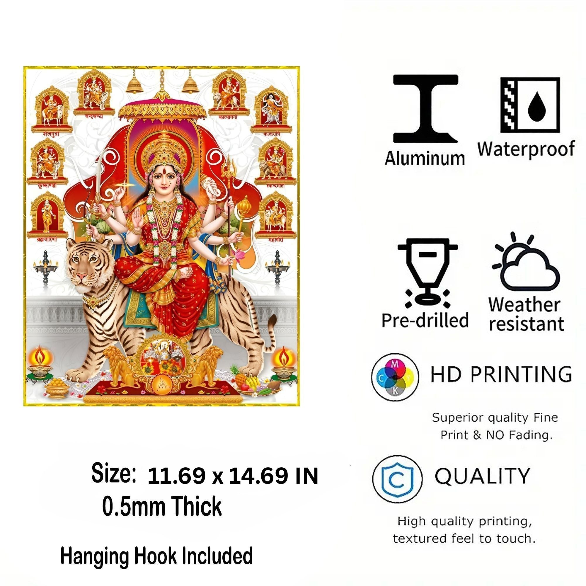 Navratri special goddess Durga decor