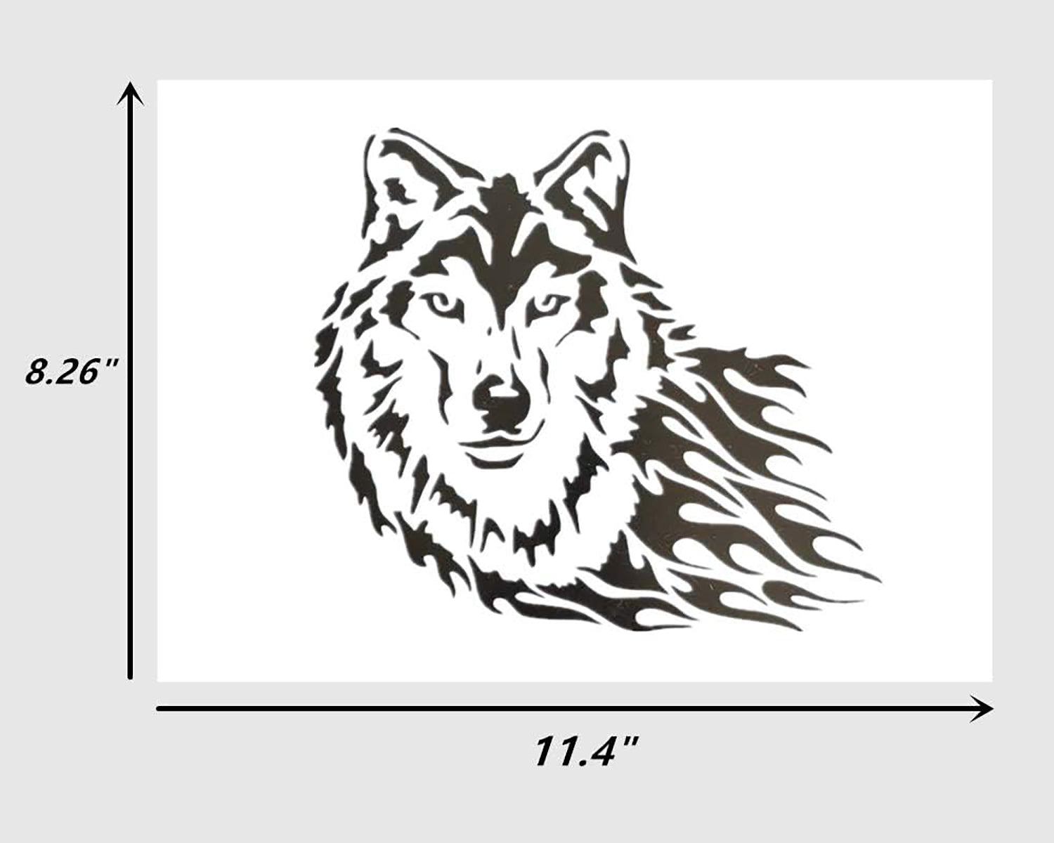 wildlife painting stencil