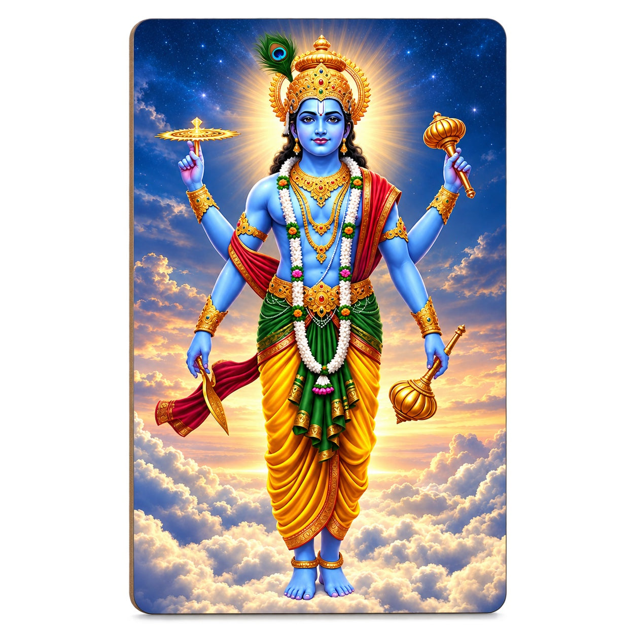 Lord Vishnu wall decor for home