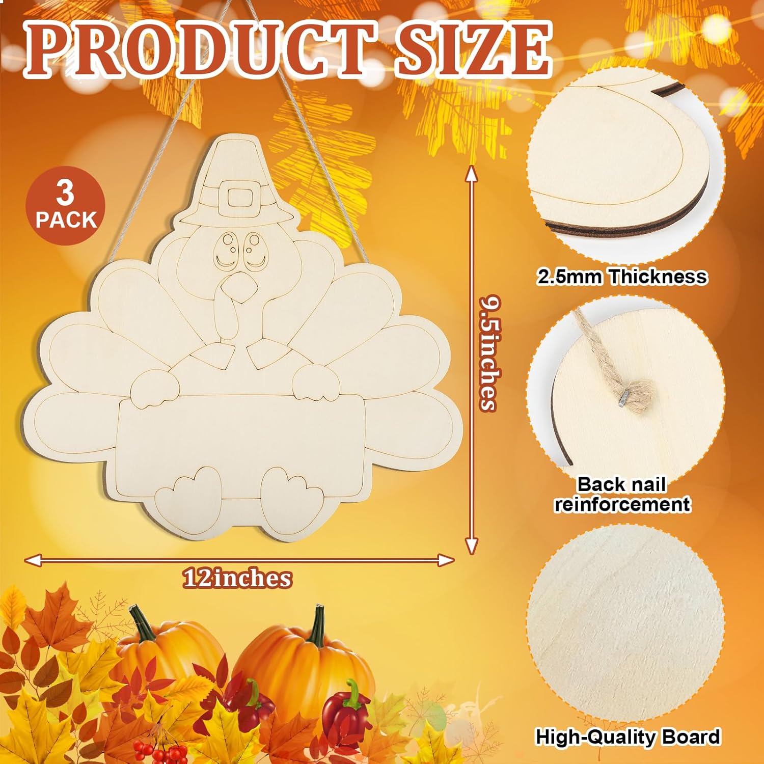 thanksgiving diy craft base