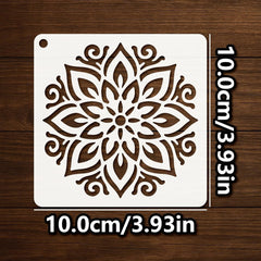 reusable plastic diwali stencil templates for rangoli painting