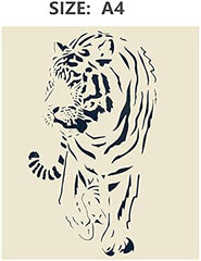 wildlife painting stencil